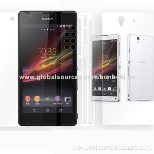 Anti-fingerprint screen protector, models for iPhone 5S/Samsung Galaxy S5/HTC M8 available